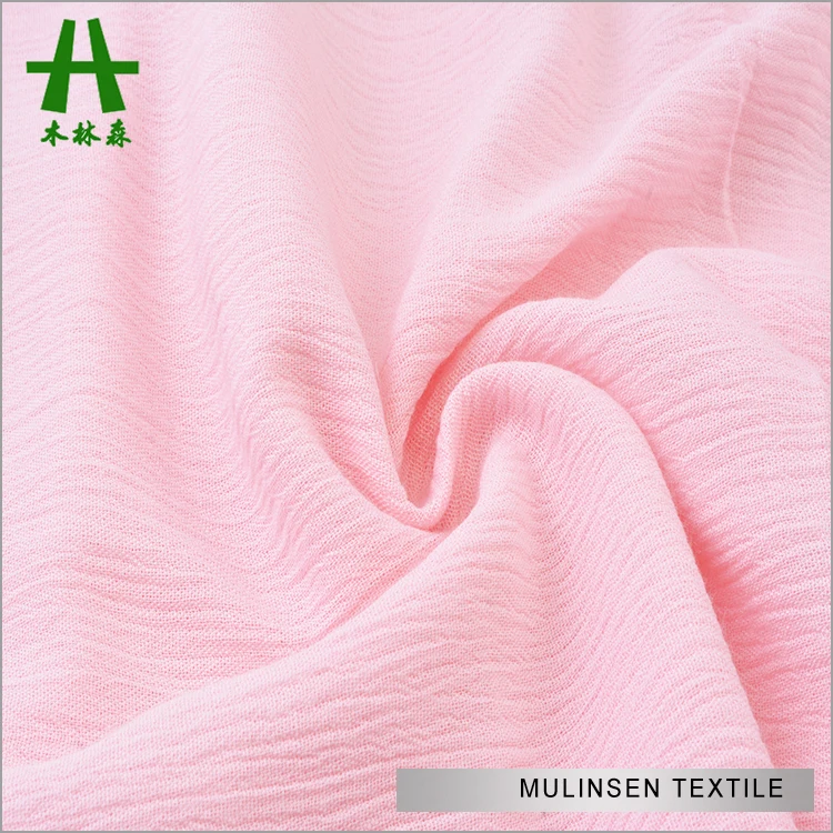 
Mulinsen Textile Woven 30s*24s Crepe Viscose Crinkle Hijab 