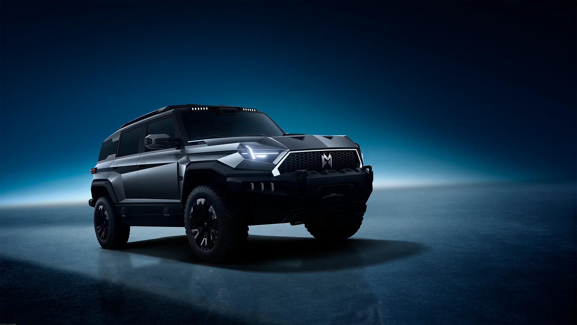 Wholesale Warrior M-Hero 917 2024 Electric Car Pure Electric New Energy Vehicle with 4WD Drive Left Steering