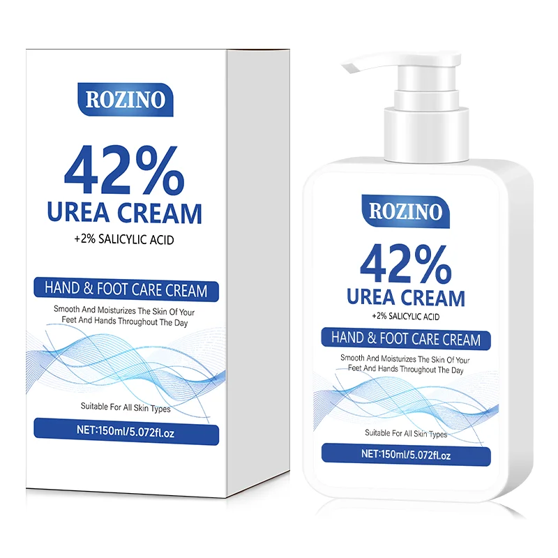 42% urea hand and foot care cream, gentle moisturizing skin soft lasting fragrance can be used throughout the body