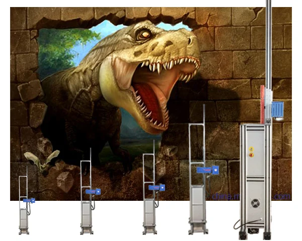 Factory Sale Various Optical Fiber Transmission Home Wall Painting Machine