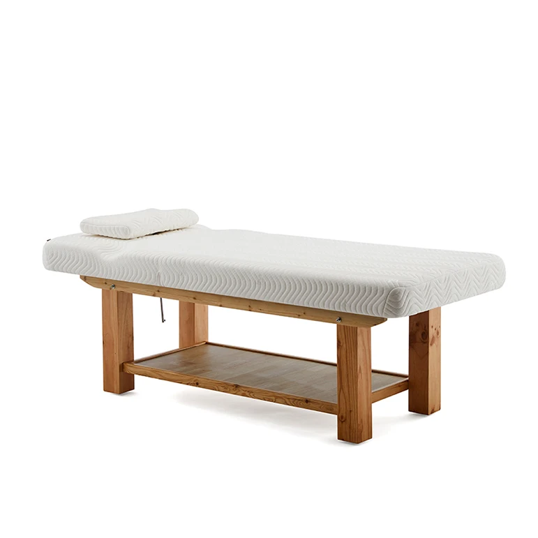 2023 New Style Korea Solid Wooden Portable Massage Tables Top Selling Full Body Beauty Massage Bed For Sale