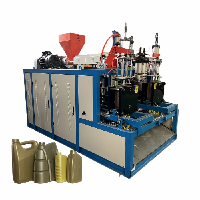 Automatic High Speed Plastic 1 5 10 L HDPE jerry can Bottle barrel Extrusion Blow Molding Moulding Machines