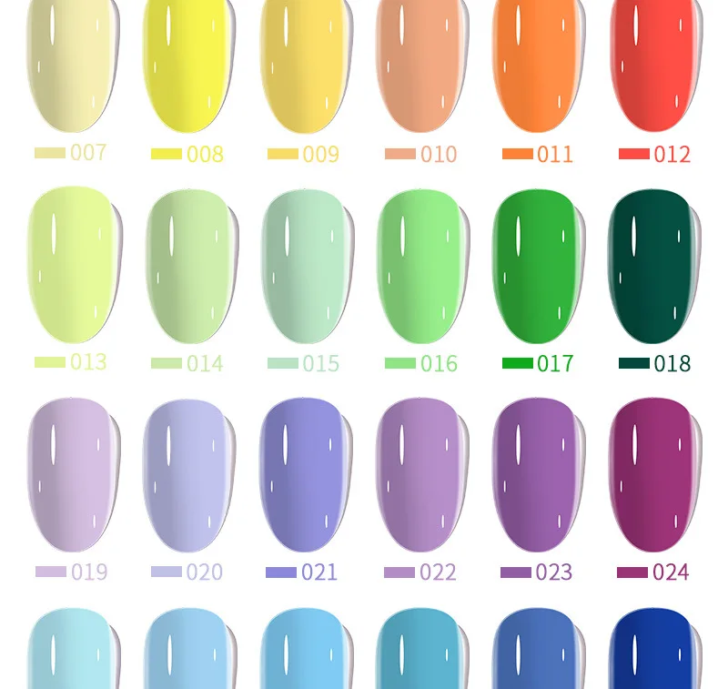 Wholesale Beauty Products 48 Colors Gel Polish Refill Uv Gel Nail Polish Kit Long Lasting Gel Nail Polish Set For Nail Art