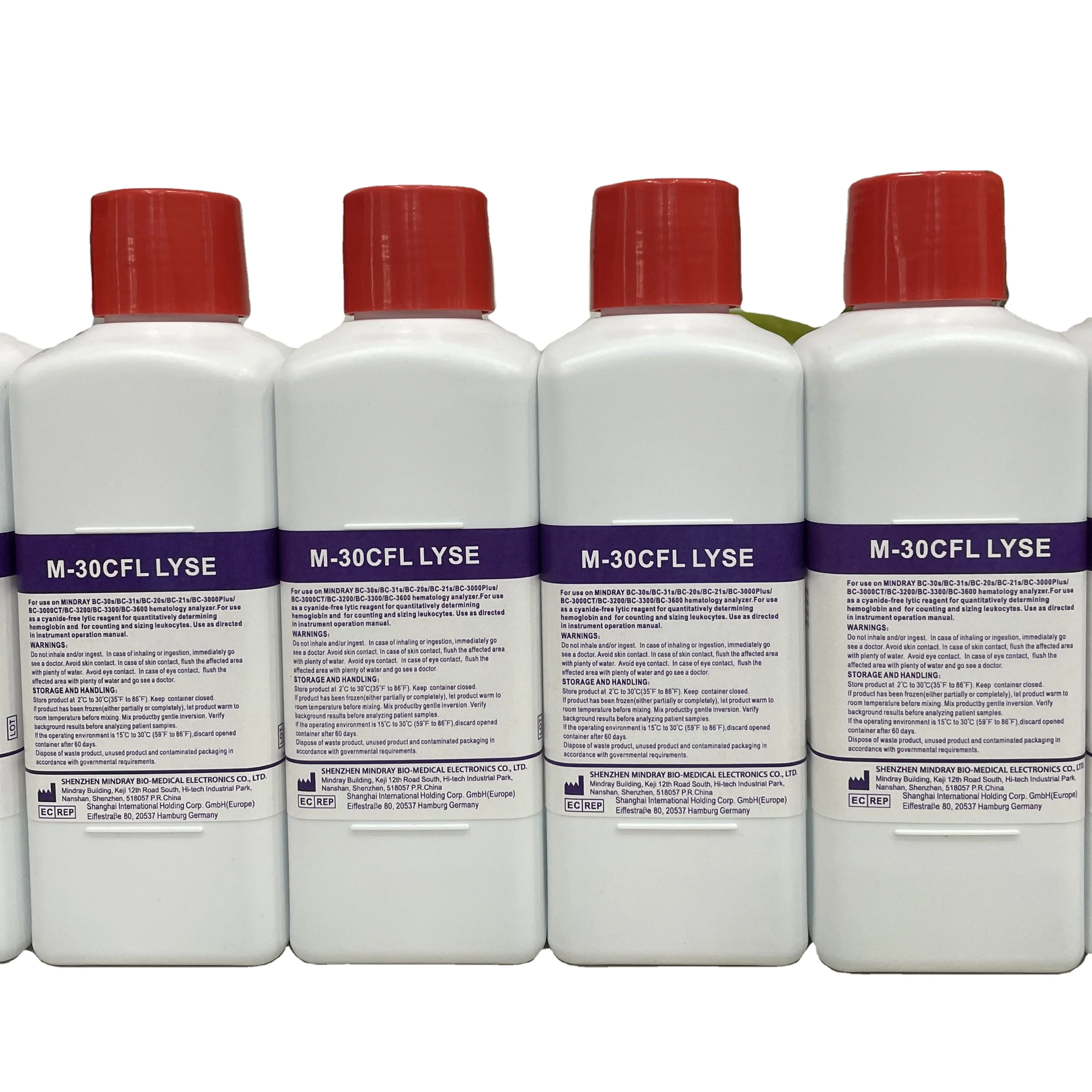 Mindray Compatible 3 Parts Hematology Reagents Lyse Diluent Probe Cleaner For BC10 BC20 BC30 Hematology Analyzer