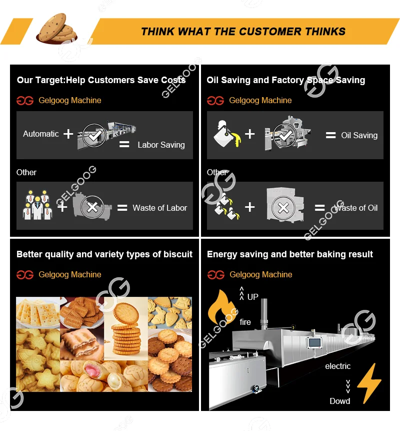 Manufacturing Plant Cookie Biscuit Moulding Pressing Machinery Chocolate Biscuit Making Machine