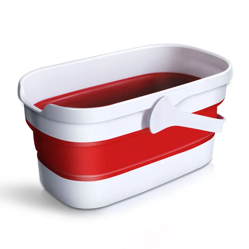 Topwill 12L Portable Outdoor Car Bucket Collapsible Bucket For Mop And Dishes Portable Folding Water Container