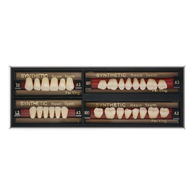 2024 Y3 stars multi-layer color resin teeth excellent dye resistance factory price