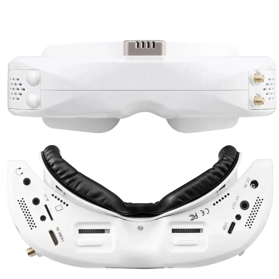 Skyzone HD 1080 Head-Mounted Goggles X Auto Selecting Display FPV Video Headset Bulit-in Battery DVR