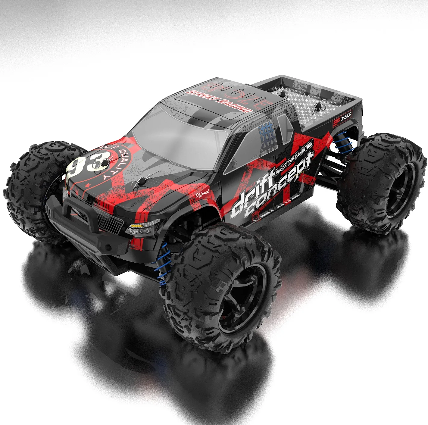 Zecong Toys 1/18 2.4G 4WD RC Truck High Playability Toy Car