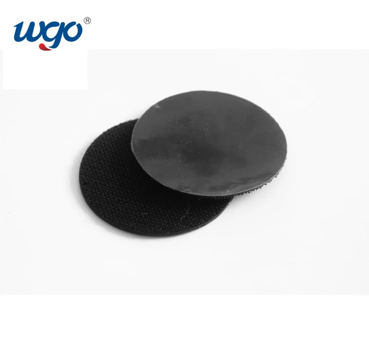 
Removable No Residue Self Adhesive Back Nylon Mounting Strip Tape Sticky Round Coin Fastener Dot Fastener Hook &Loop Tape 