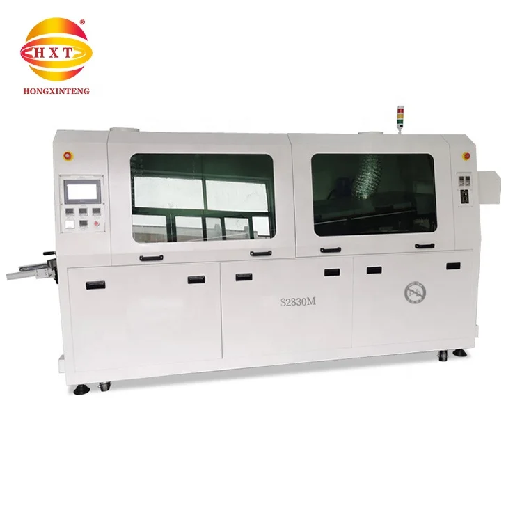 Electronic Products Production Machinery Touch Screen Control Welding Equipment 300 Wave Soldering