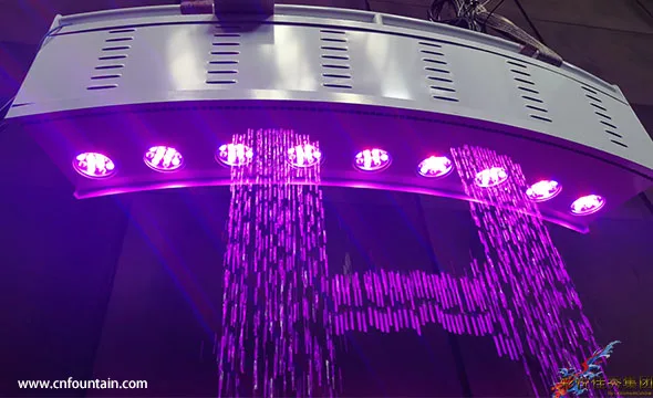 Different Patterns and Handwriting Digital Water Curtain Water Fountain for Indoor Outdoor