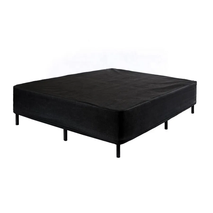 room furniture upholstered mattress platform twin bed metal foundation