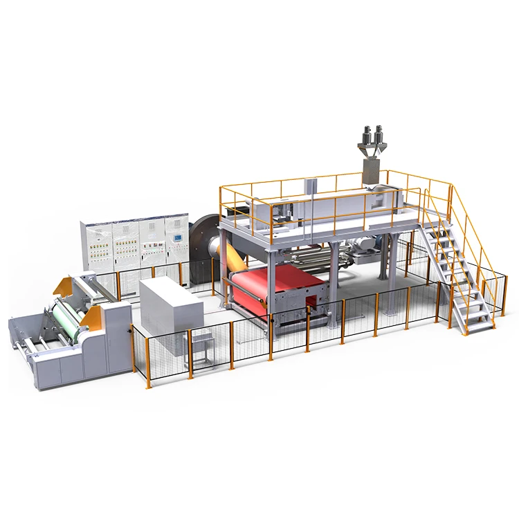 1600 мм корейский kf94 spunlace electret обработка pp расплава выдувная ткань производственная линия