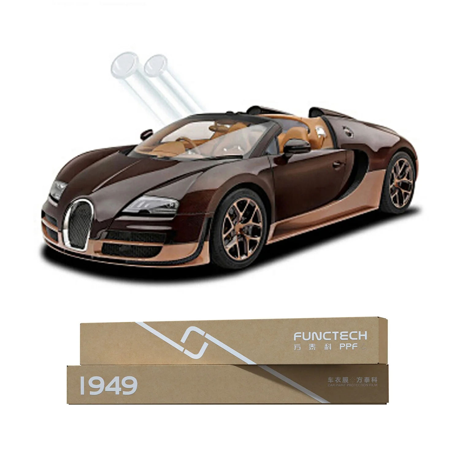 Free Sample High Gloss 8.5mil Base Film Thickness TPU Clear PPF Protection Film Glossy Car Wrap Protective Film