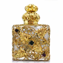 Wholesale 10ml Arabic Style Square Empty Perfume Bottles With Glass Stick Cap