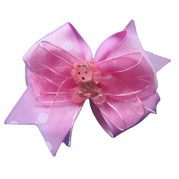 Butterfly bow with cute doll girl