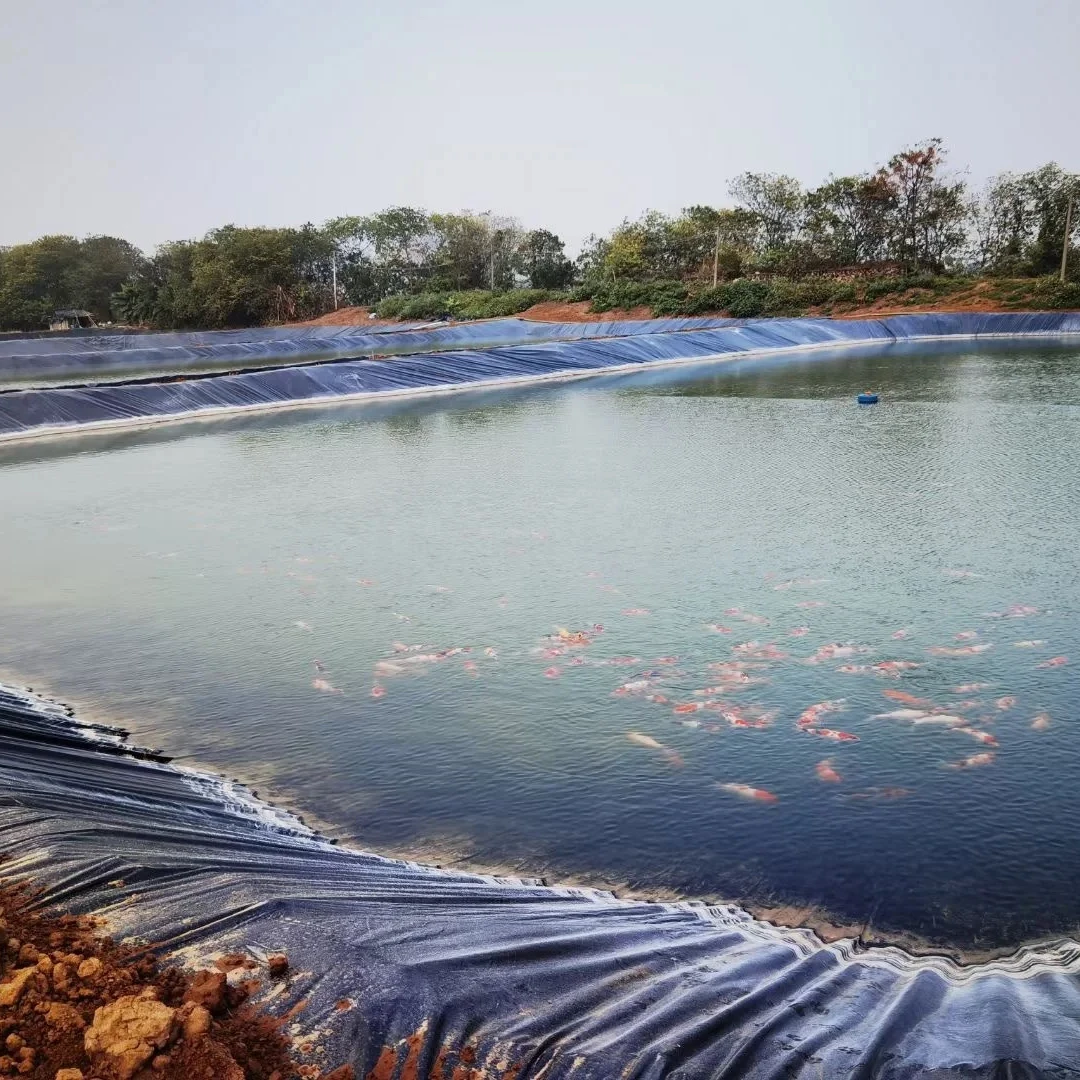 100% Virgin PE with UV Woven Plastic Pond Liner Heavy Duty Waterproof Reinforced Polyethylene for Fish Shrimp Aquaculture