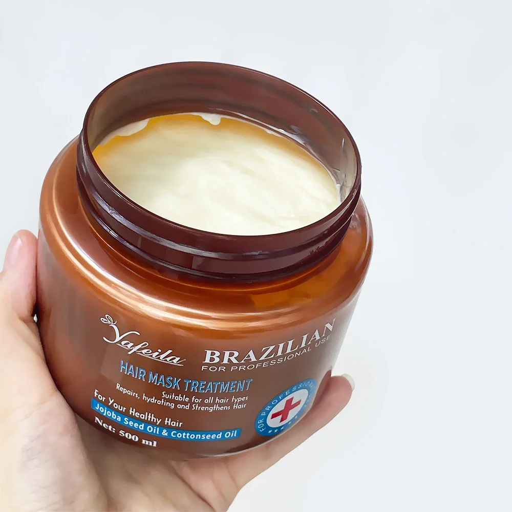 High Quality Keratin Hair Straightening Cream Mask Private Label Weightless Deep Conditioning Treatment for Weak Hair