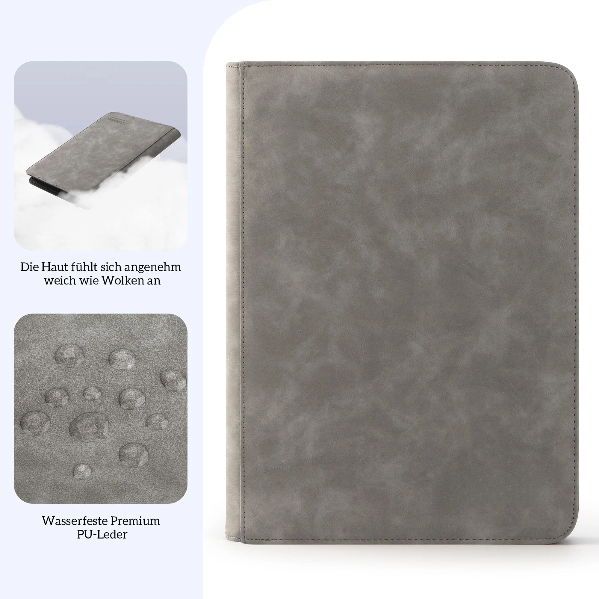 Custom Color Cover Trading Card Binder 9 Pocket PU Cover Card Collection Binder for YuGiOh MTG TCG Game Sports Cards Album