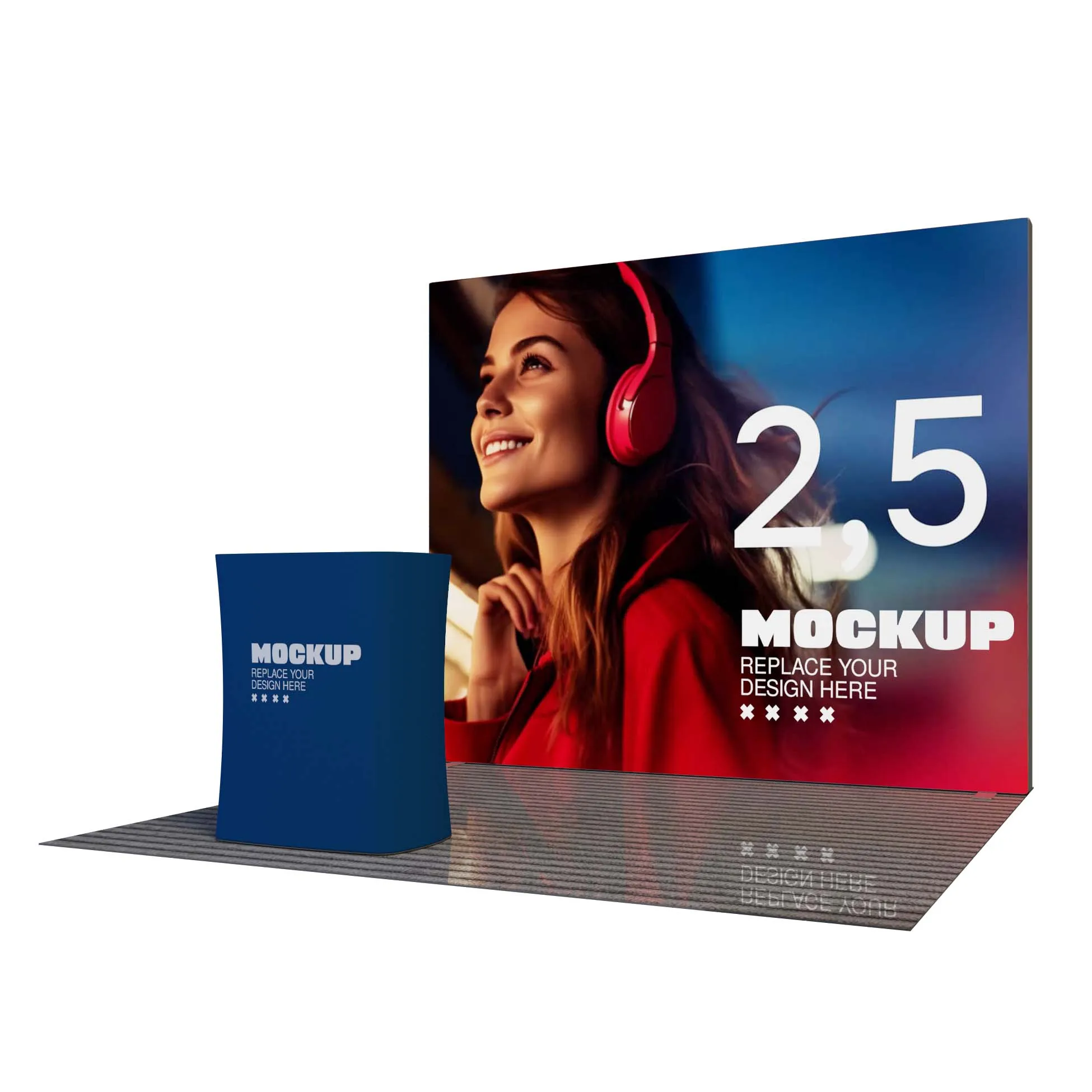 10x10 Modular aluminum tool free pillowcase backdrop expo display portable exhibition trade show booth