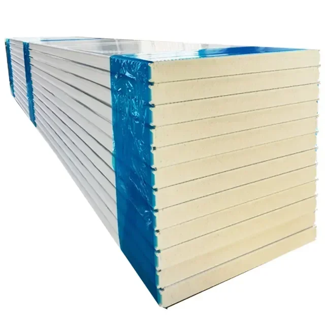 Prefabricated House factory supply low price exterior wall cladding Construction Sandwich Panels