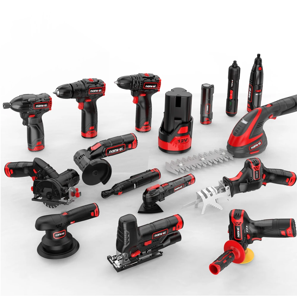 New Sealed Original Nanwei 12VBattery universal Tool Set LXT Lithium Ion 2/3/4/5/6 Electric Cordless Saw Garden Too
