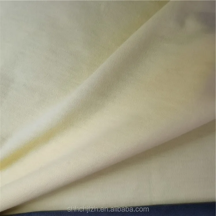 200gsm Organic Knitted Interlock Cotton Fabric BIO Knitted Organic Cotton Fabric For Baby Cloth Organic Cotton Interlock Fabric