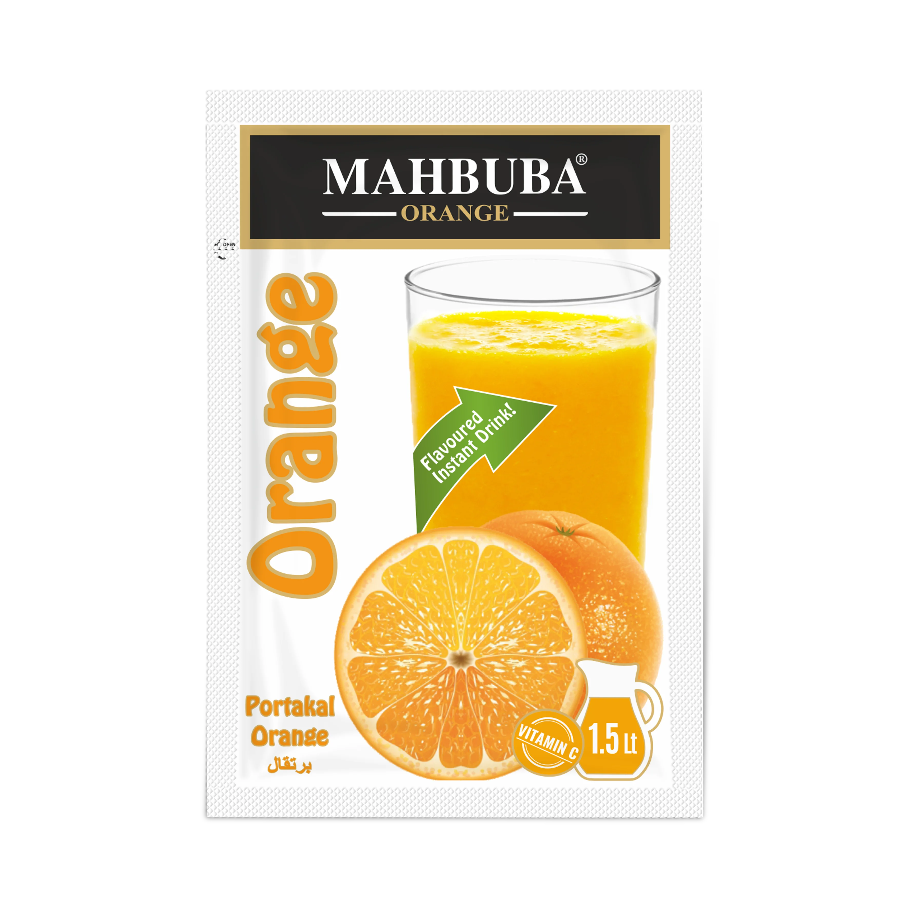 Порошок для мгновенных напитков с оранжевым ароматом 9 г 1 5