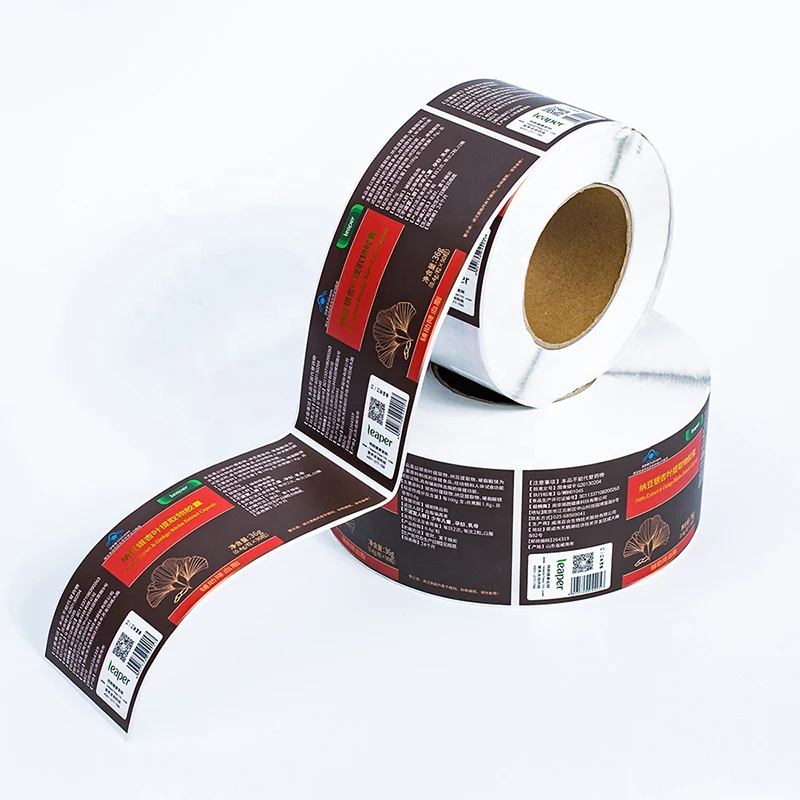 custom water proof printing hot stamping private healthcare product sticker sport nutrition label for bottle