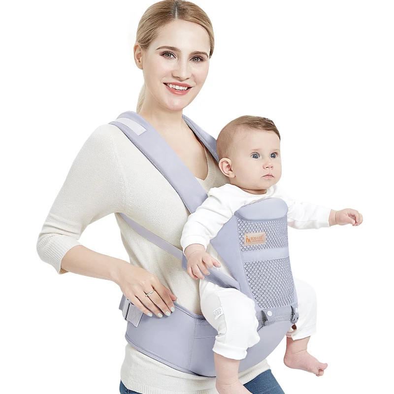 2022 OEM/ODM Ergonomic-Hipseat-Baby-Carrier Four season Multi-functional Front&Back