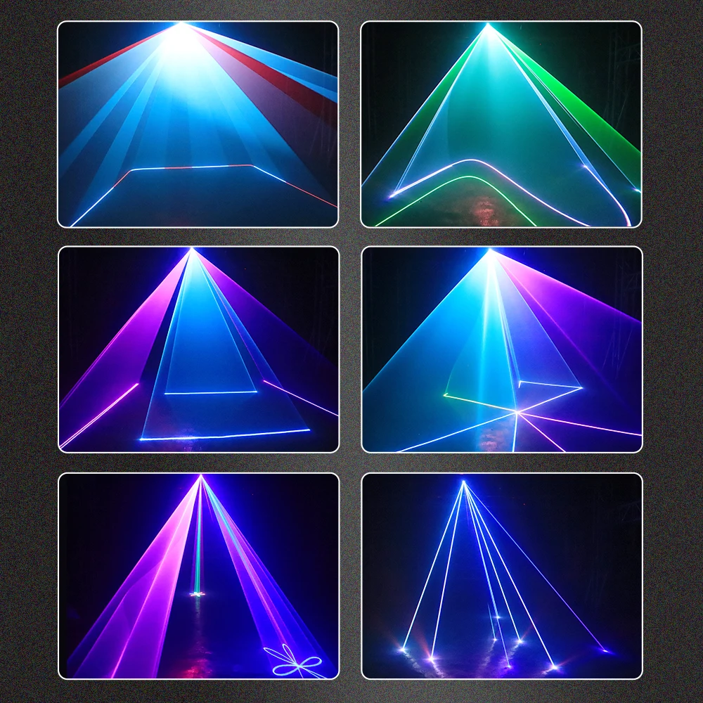 Good Quality 4500MW DJ Laser Light Animation Christmas Laser Light Outdoor For Stage Equipment