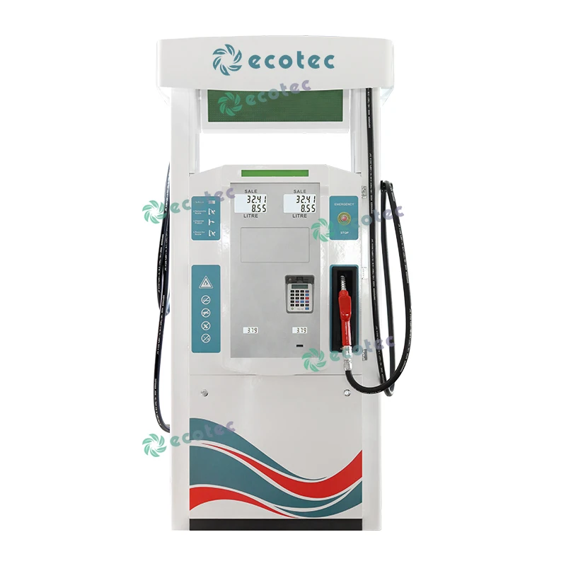 Ecotec Gilbarco Fuel Dispenser Two Nozzle Suction Pum,p Working with Fuelplus System for Gas Station