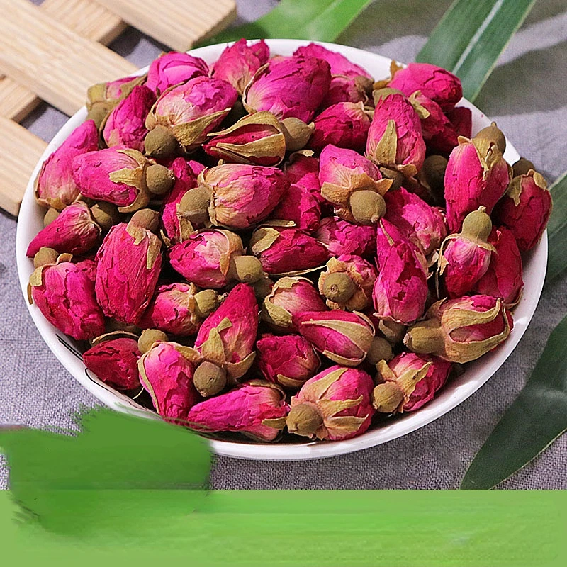 Best France Rose Bud Loose Leaf Tea,Pink Dried Rose Health Tea French Rose Herbal Tea