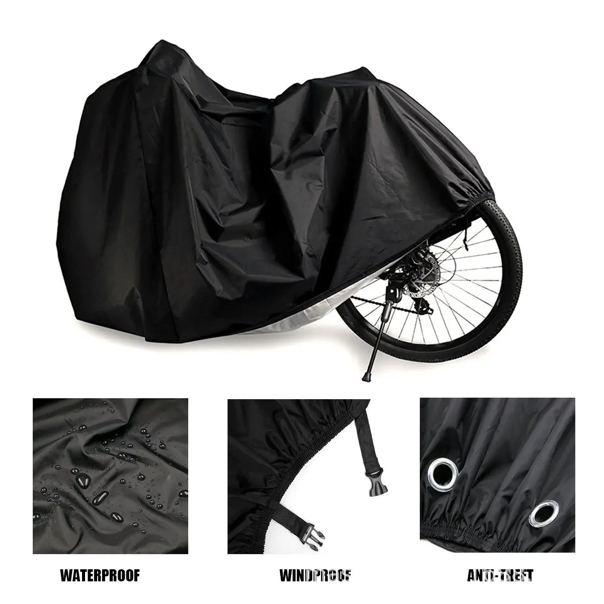 High Quality Oxford Fabric Universal Outdoor Waterproof Motor Scooter Cover Bike Body Protection Covers Bicycle Cover