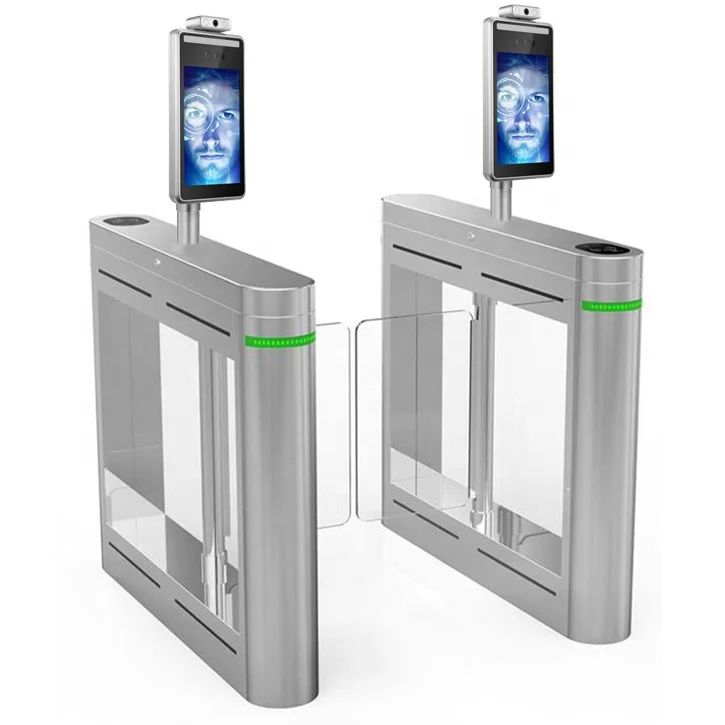 Ai face recognition temperature measurement camera access control