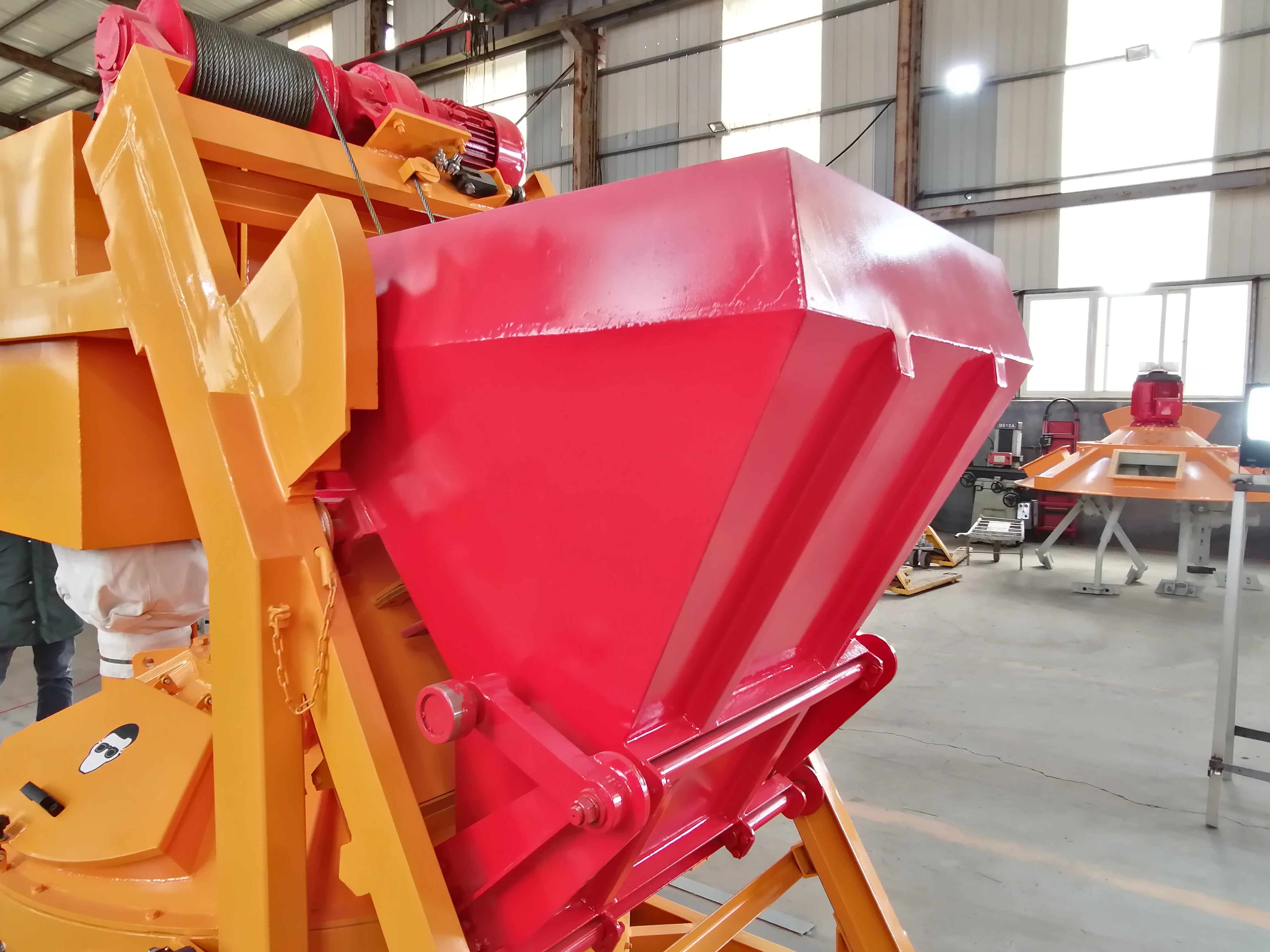 1 cube meter 1000 liters planetary concrete mixer for precast SICOMA type mixer