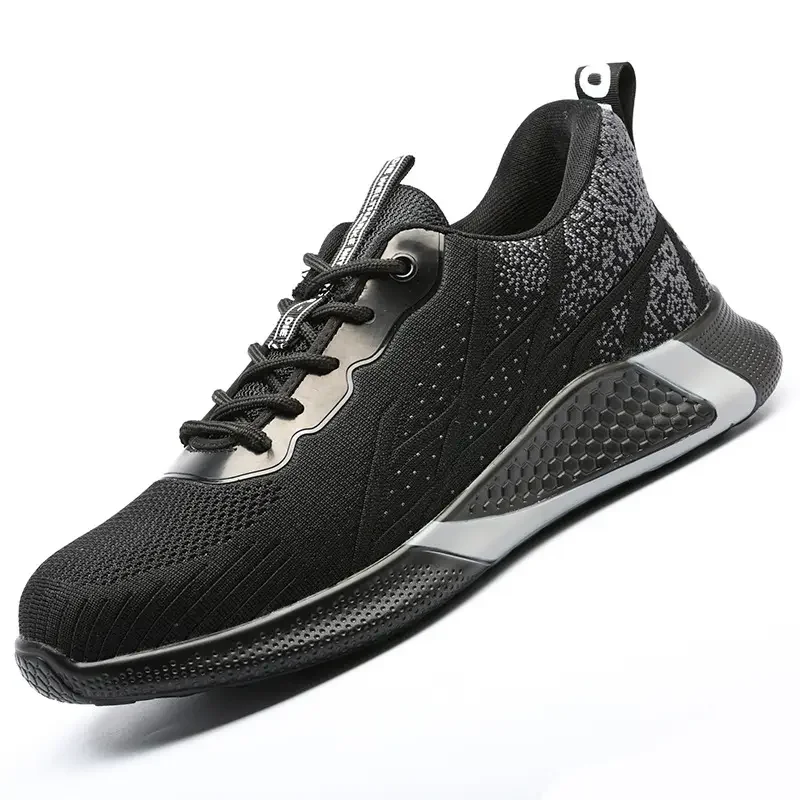 Genuine Leather Formal Master Construction Work Safety Shoes PU Winter Shoes for Men Unisex High Quality Women Shoes Winter Mesh