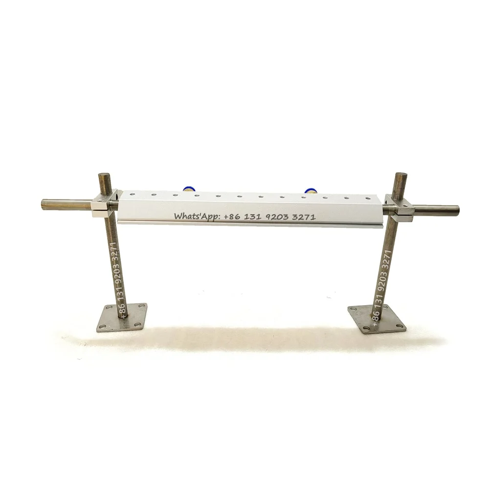 Aluminum Alloy Air Knife Fixed Bracket Wind Knife Base Rotation Adjustment Angle Buckle Compressed Air Blowing Nozzle Bracket