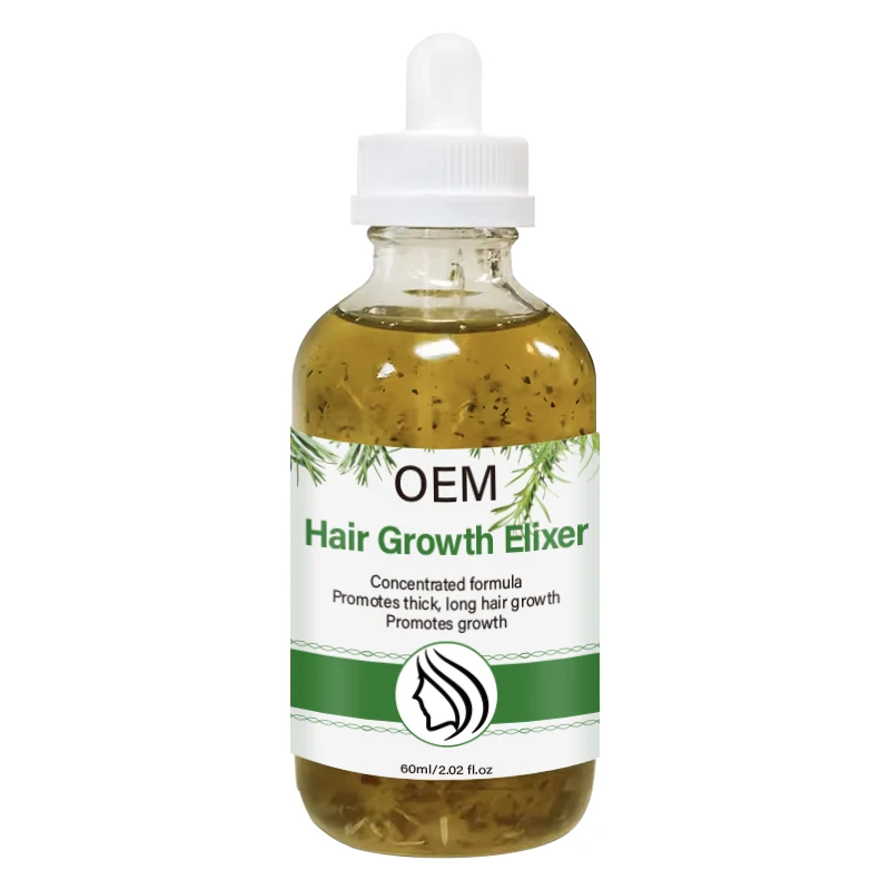 Customised Herbal Blend Rosemary Infusion Extreme Hair Growth Scalp Massage Oil Mint Castor Anti Alopecia Hair Strengthening Oil