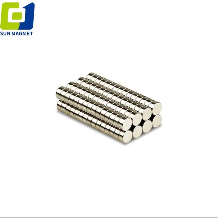 D12*2mm n35 disc neodymium magnet for clothes