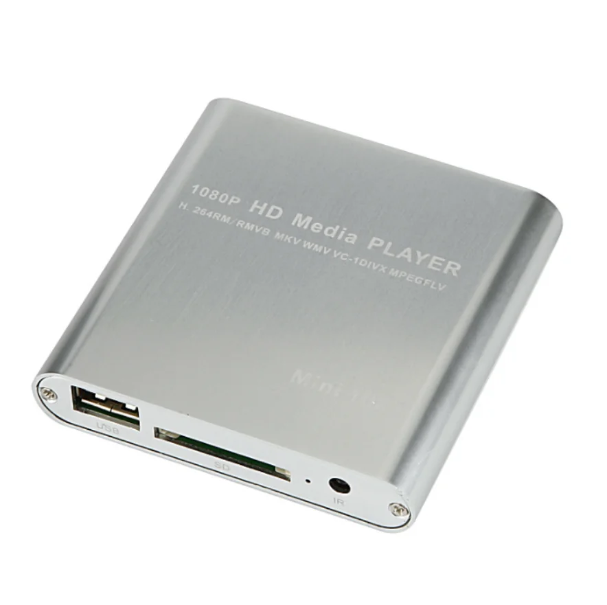 HD MI mini HD hard disk player 1080p MKV USB SD video advertising broadcast Player