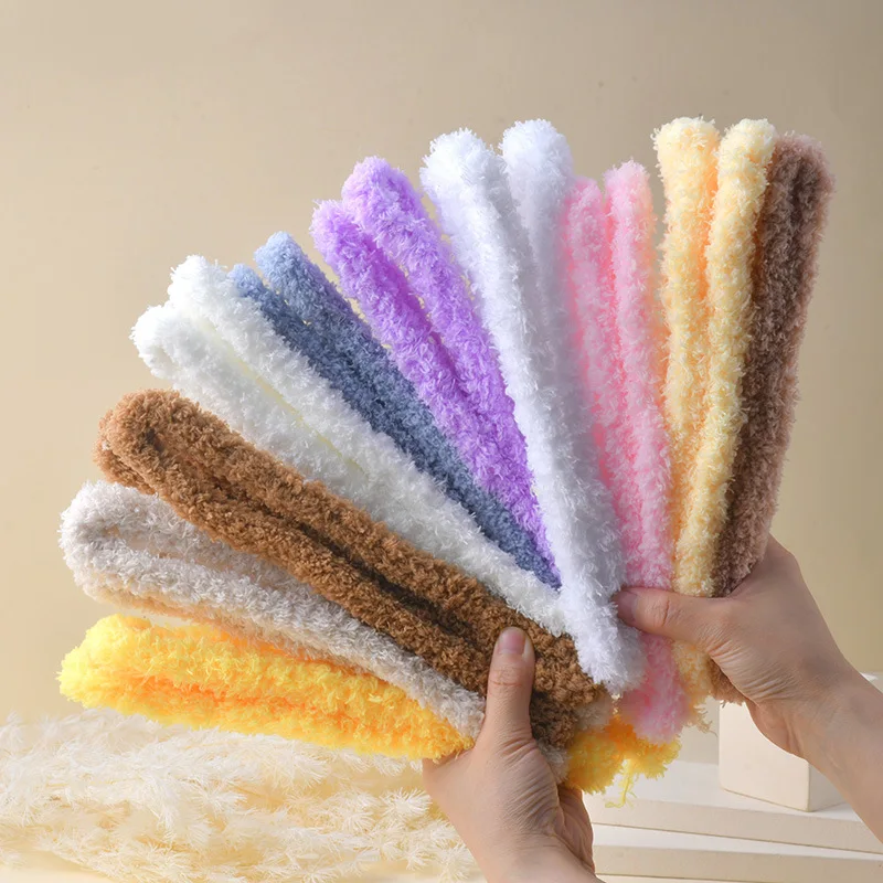 Charmkey 15mm Thick Plush Yarn Twist Rod Root DIY Handicraft