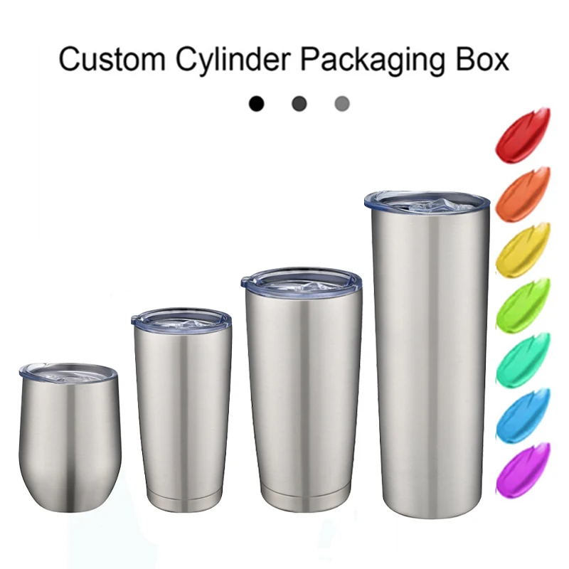 Stainless Steel 304 Life Cup Double Wall Water Bottle Vacuum Flask Straight Thermos Bottle