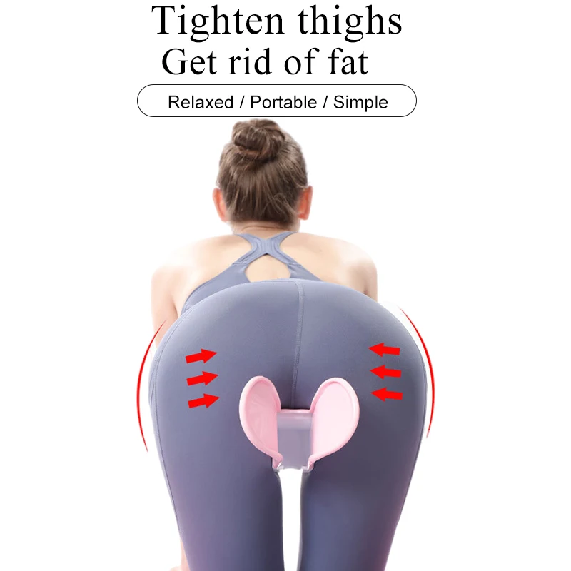Customized Logo Home Fitness Exerciser Colorful PVC Thigh and Hip Muscle Trainer Buttocks Lifting Peic Trainer