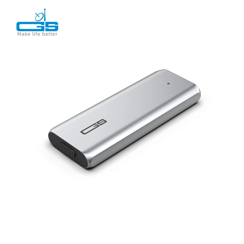 USB 3.1 GEN2 10Gbps m.2 nvme ssd to 2.5inch sata ssd USB external enclosure,Tool Free Hard Drive Reader Case