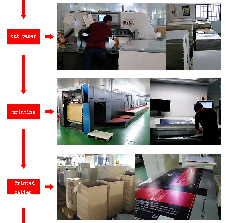  high quality adhesive sticker four color flexography print