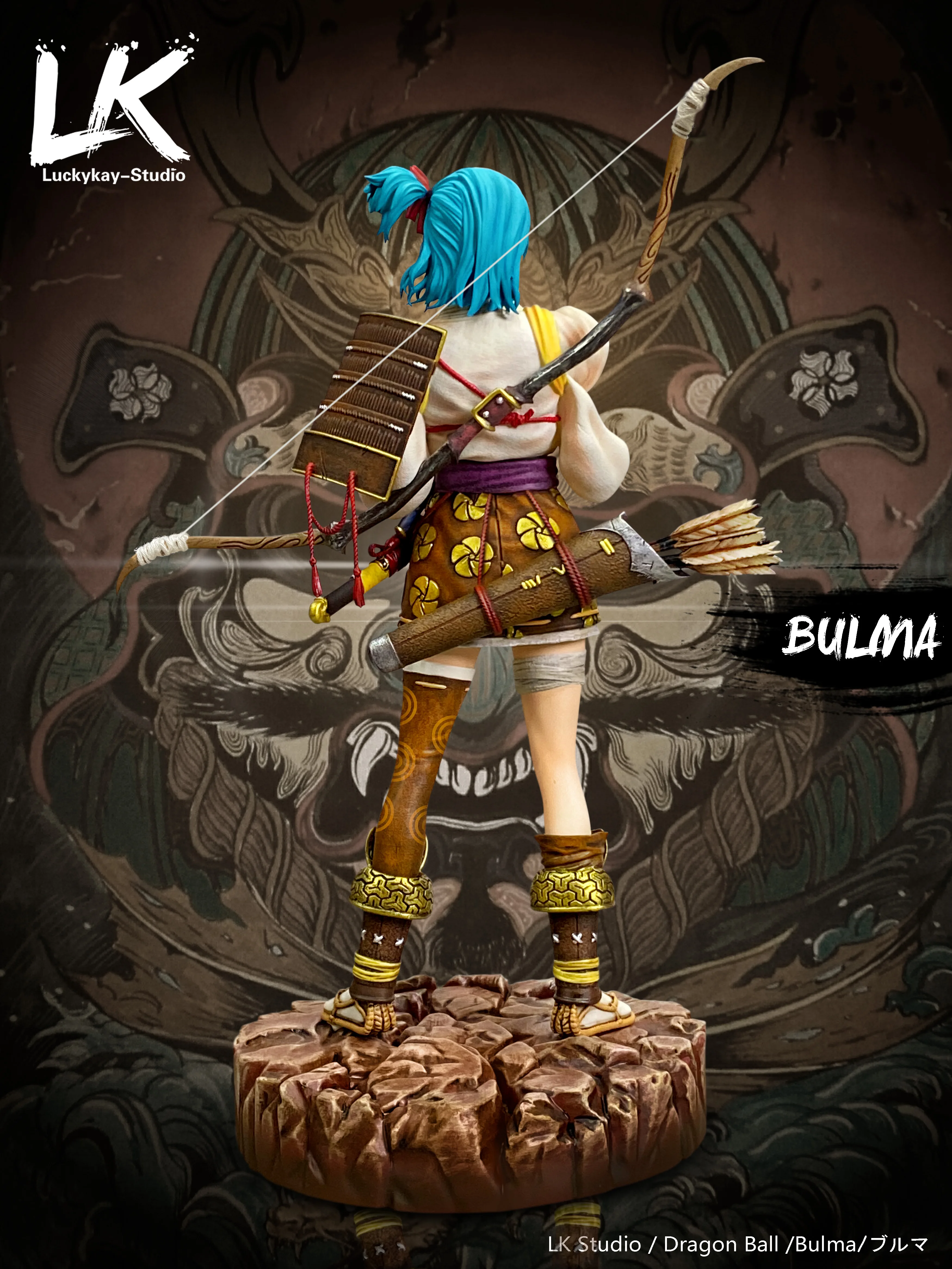 Japan Anime DB GK LK Bulma action figure for collection