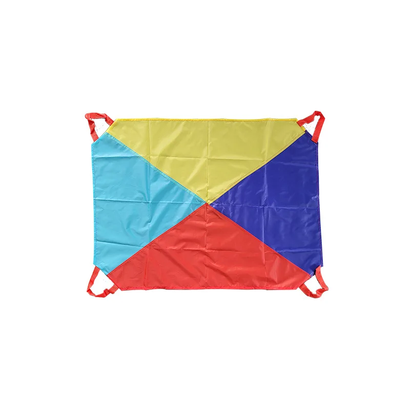 Multi Handles Kindergarten Children Rainbow Play Parachute Toy