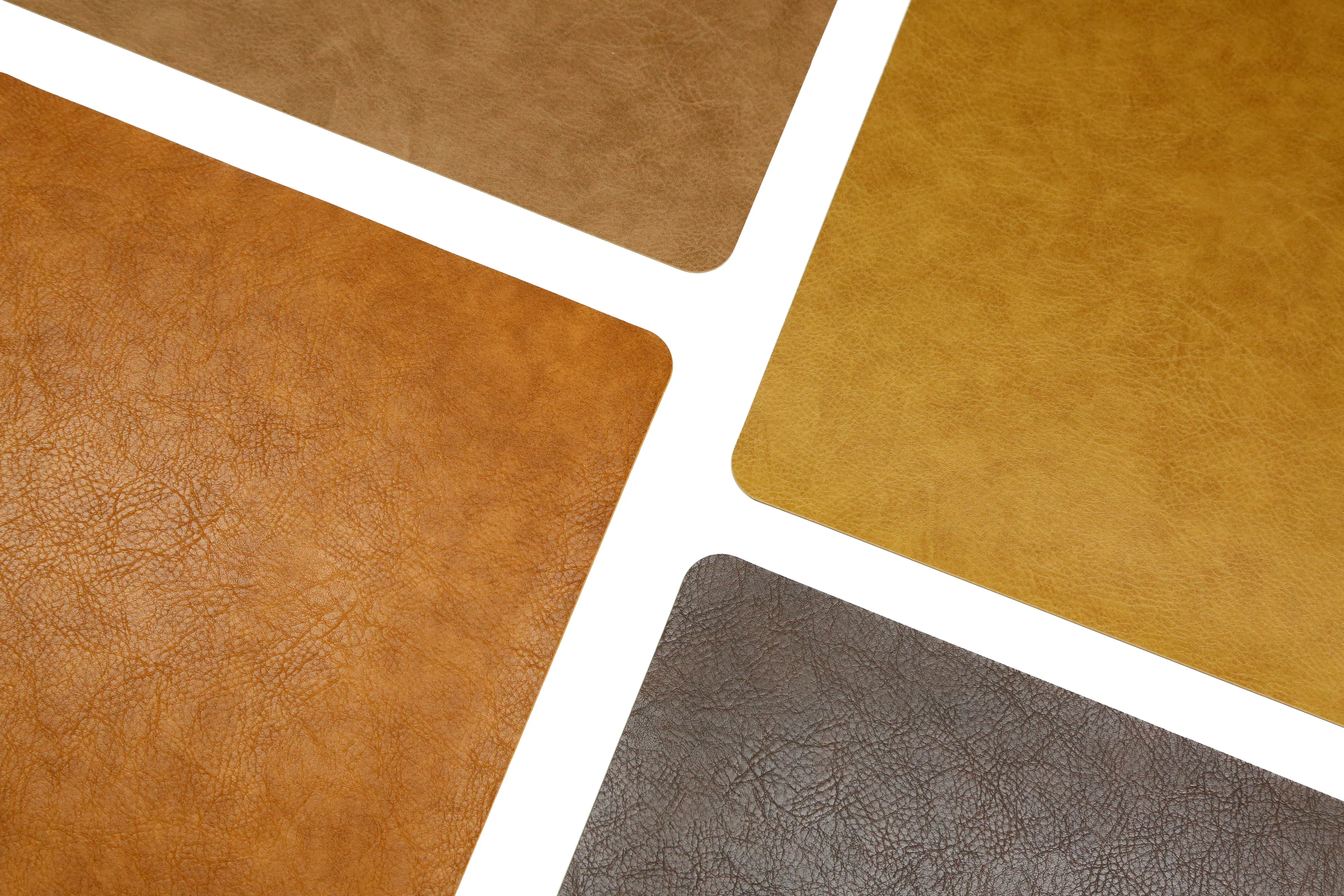 Tabletex Retro style surface texture has textured leather Placemat Use in high-end restaurants Table Mat